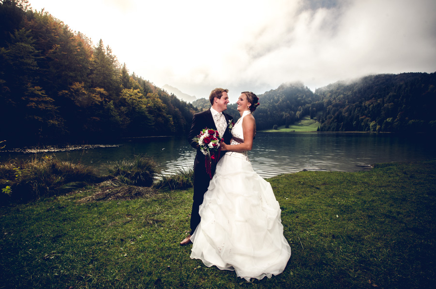 Eine Hochzeit am Alatsee